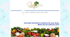 Desktop Screenshot of chefsherryhall.com